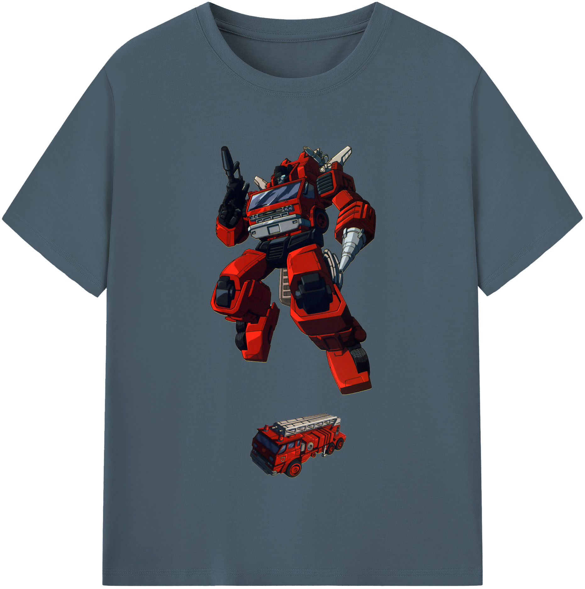 （画像用）  綿100％半袖Tシャツ（フロントプリント）